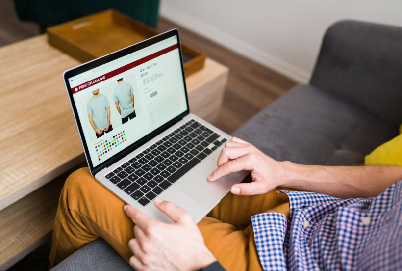 Compare online deals by reviewing product prices and details on an online shopping website.