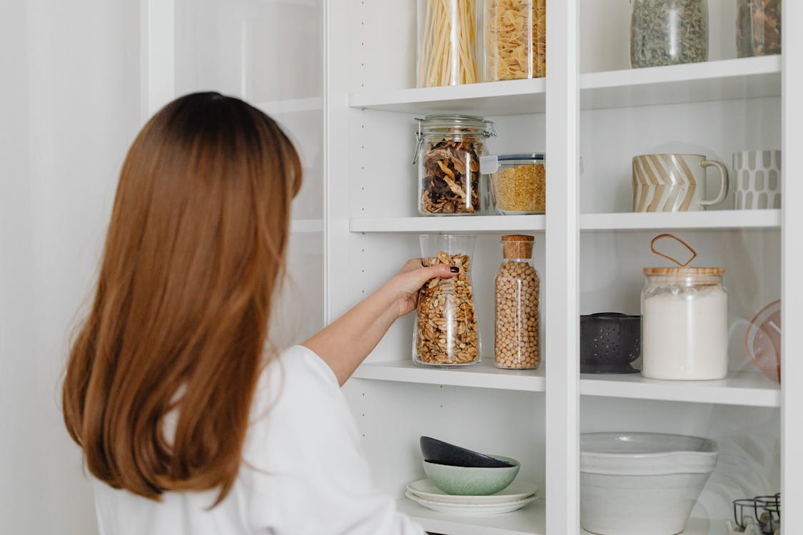 How to stock up without overspending by organizing pantry staples and rotating shelf-stable foods.