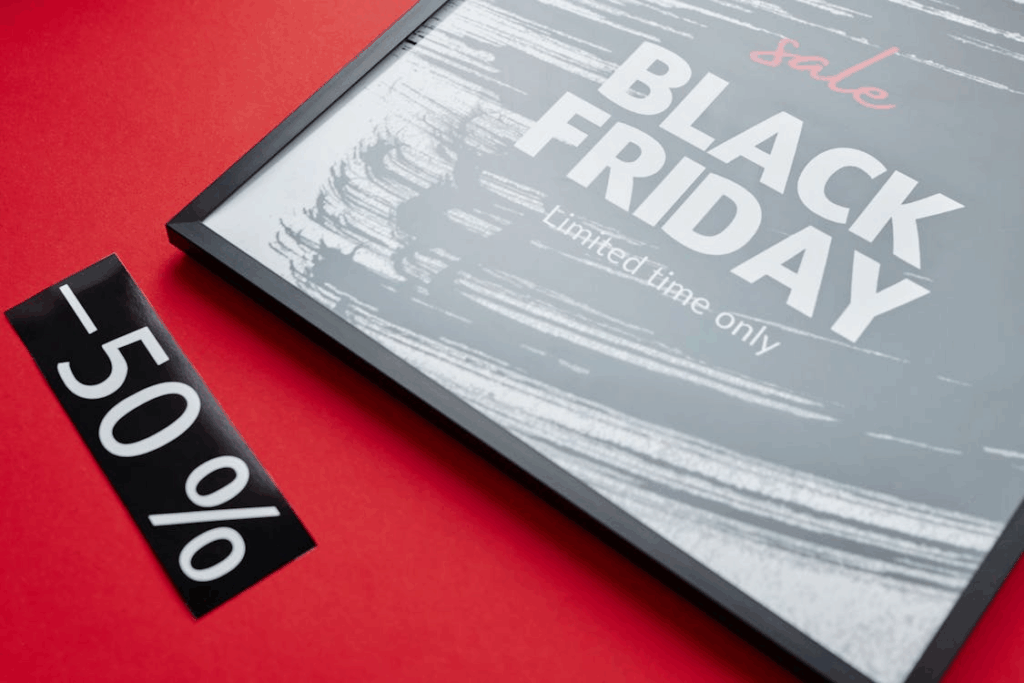 How to find flash sales online during limited-time events like Black Friday with 50 percent discounts.